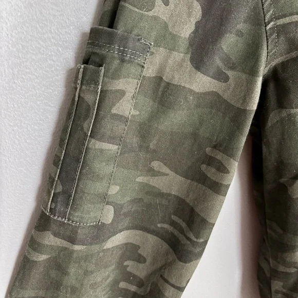 Sanctuary Camo Bomber Jacket from Anthropologie, size medium - Picture 6 of 8